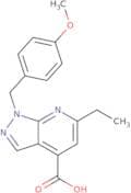 6-Ethyl-1-[(4-methoxyphenyl)methyl]-1H-pyrazolo[3,4-b]pyridine-4-carboxylic acid
