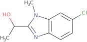1-(6-Chloro-1-methyl-1H-1,3-benzodiazol-2-yl)ethan-1-ol