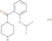 1-[2-(Difluoromethoxy)benzoyl]piperazine hydrochloride