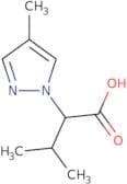 3-Methyl-2-(4-methyl-1H-pyrazol-1-yl)butanoic acid