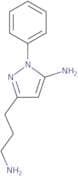 3-(3-Aminopropyl)-1-phenyl-1H-pyrazol-5-amine