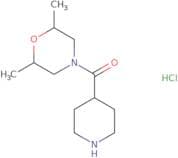 2,6-Dimethyl-4-(piperidine-4-carbonyl)morpholine hydrochloride