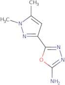 5-(1,5-Dimethyl-1H-pyrazol-3-yl)-1,3,4-oxadiazol-2-amine