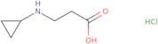3-(Cyclopropylamino)propanoic acid hydrochloride