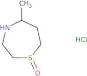5-Methyl-1,4-thiazepane 1-oxide hydrochloride
