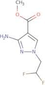 Methyl 3-amino-1-(2,2-difluoroethyl)-1H-pyrazole-4-carboxylate
