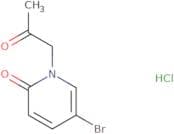 5-Bromo-1-(2-oxopropyl)-1,2-dihydropyridin-2-one hydrochloride