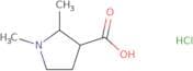 1,2-Dimethylpyrrolidine-3-carboxylic acid hydrochloride