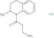 3-Amino-1-(2-methyl-1,2,3,4-tetrahydroquinolin-1-yl)propan-1-one hydrochloride