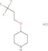 4-(3,3,3-Trifluoropropoxy)piperidine hydrochloride