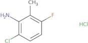 6-Chloro-3-fluoro-2-methylaniline hydrochloride