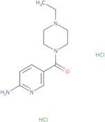5-(4-Ethylpiperazine-1-carbonyl)pyridin-2-amine dihydrochloride