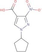 1-Cyclopentyl-3-nitro-1H-pyrazole-4-carboxylic acid