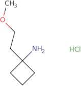 1-(2-Methoxyethyl)cyclobutan-1-amine hydrochloride