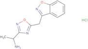 1-[5-(1,2-Benzoxazol-3-ylmethyl)-1,2,4-oxadiazol-3-yl]ethan-1-amine hydrochloride