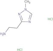 2-(1-Methyl-1H-1,2,4-triazol-3-yl)ethan-1-amine dihydrochloride