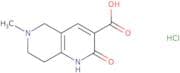 6-Methyl-2-oxo-1,2,5,6,7,8-hexahydro-1,6-naphthyridine-3-carboxylic acid hydrochloride