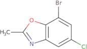 7-Bromo-5-chloro-2-methyl-1,3-benzoxazole