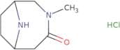 rac-(1S,6R)-3-Methyl-3,9-diazabicyclo[4.2.1]nonan-4-one hydrochloride