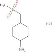 4-(Methanesulfonylmethyl)cyclohexan-1-amine hydrochloride