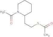 1-{[2-(1-Acetylpiperidin-2-yl)ethyl]sulfanyl}ethan-1-one
