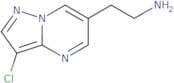 2-{3-Chloropyrazolo[1,5-a]pyrimidin-6-yl}ethan-1-amine