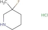 3-Fluoro-3-methylpiperidine hydrochloride