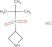 3-(2-Methylpropane-2-sulfonyl)azetidine hydrochloride