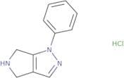 1-Phenyl-1H,4H,5H,6H-pyrrolo[3,4-c]pyrazole hydrochloride