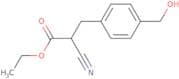 Ethyl 2-cyano-3-[4-(hydroxymethyl)phenyl]propanoate