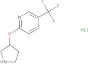 2-(3-Pyrrolidinyloxy)-5-(trifluoromethyl)pyridine hydrochloride