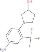 1-[4-Amino-2-(trifluoromethyl)phenyl]pyrrolidin-3-ol