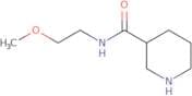 N-(2-Methoxyethyl)-3-piperidinecarboxamide hydrochloride