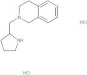 2-[(Pyrrolidin-2-yl)methyl]-1,2,3,4-tetrahydroisoquinoline dihydrochloride