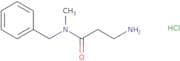 3-Amino-N-benzyl-N-methylpropanamide hydrochloride