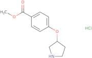 Methyl 4-(3-pyrrolidinyloxy)benzoate hydrochloride