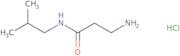 3-Amino-N-isobutylpropanamide hydrochloride