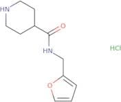 N-(Furan-2-ylmethyl)piperidine-4-carboxamide hydrochloride