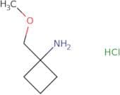 1-(Methoxymethyl)cyclobutan-1-amine HCl