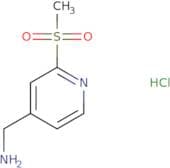 1-(2-Methanesulfonylpyridin-4-yl)methanamine hydrochloride