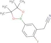 3-Cyanomethyl-4-fluorobenzeneboronic acid pinacol ester
