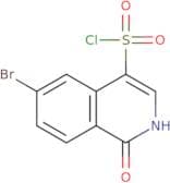 6-Bromo-1-oxo-1,2-dihydroisoquinoline-4-sulfonyl chloride