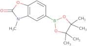 3-Methyl-2-oxo-2,3-dihydrobenzo[D]oxazol-5-ylboronic acid, pinacol ester