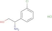 Benzeneethanol, a-amino-3-chloro-, hydrochloride (1:1), (aS)-