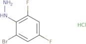 (2-Bromo-4,6-difluorophenyl)hydrazine hydrochloride