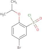 5-Bromo-2-(propan-2-yloxy)benzene-1-sulfonyl chloride