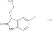 3-(2-Aminoethyl)-5-fluoro-2,3-dihydro-1H-indol-2-one hydrochloride