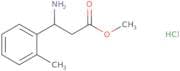 Methyl (3S)-3-amino-3-(2-methylphenyl)propanoate hydrochloride