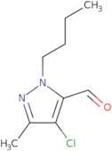 1-Butyl-4-chloro-3-methyl-1H-pyrazole-5-carbaldehyde