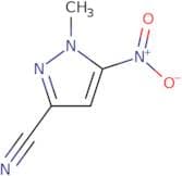 1-Methyl-5-nitro-pyrazole-3-carbonitrile